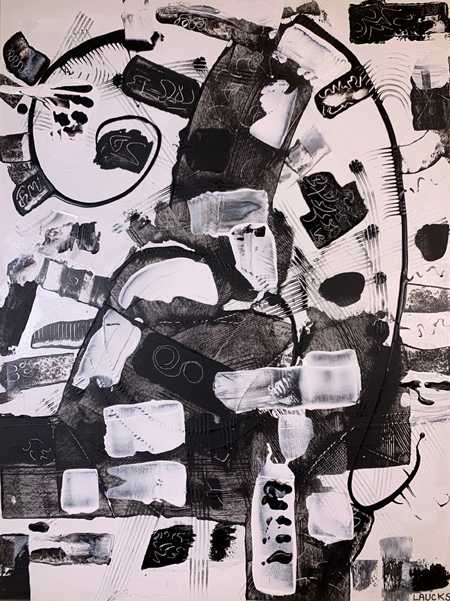 Dwelling in Winter (2) by M. Laucks on Salt Spring Island